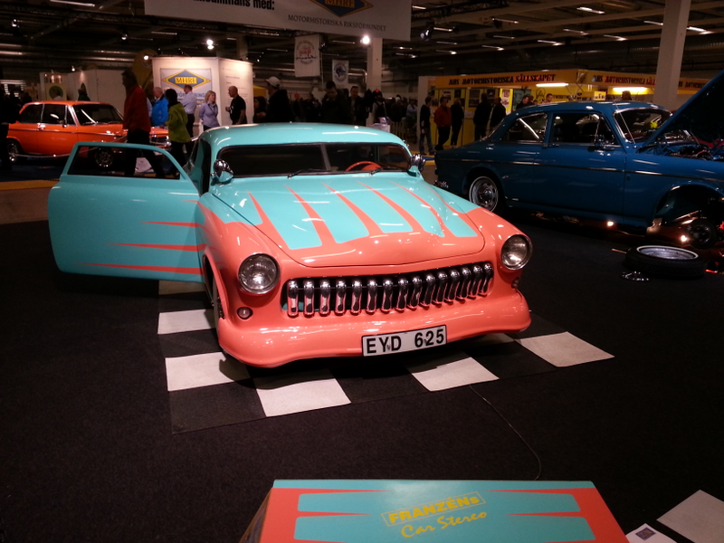 Illustration for article titled Some pics I "snagged" at Bilsport Custom Motorshow, Sweden's biggest car show